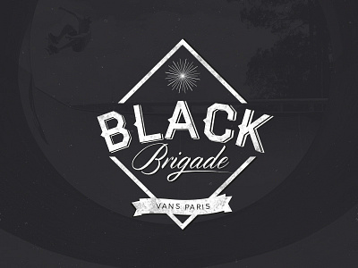 Black Brigade - Skateboard Brand Logo