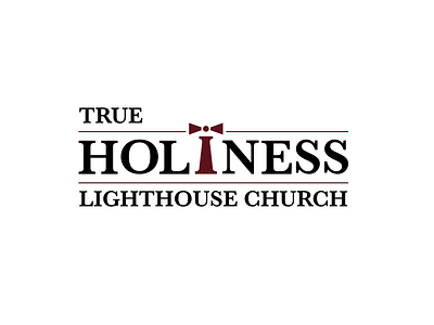True Holiness Lighthouse Church logo design logo vector