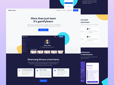 Gamifylearn | Landing Page