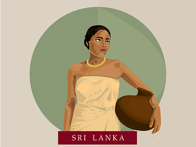 Sri Lankan Vintage Poster Series - Claypot digital illustration illustration poster poster art sri lanka vintage