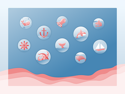 Marine badges for environmental project proposal