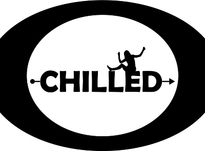 CHILLED: A place of relaxation branding graphic design illustration logo typography vector