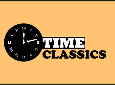 TIME Classics....A current affairs social media logo branding design graphic design illustration logo typography ux vector