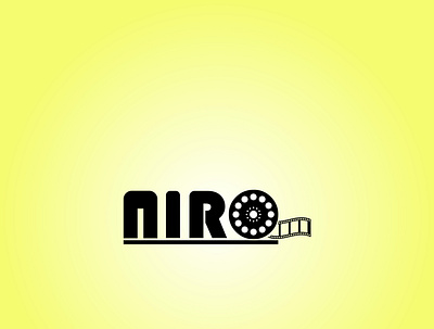 NIRO; a logo of production a house. branding design graphic design illustration logo typography ux vector