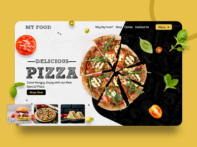 Landing Page- Food Website