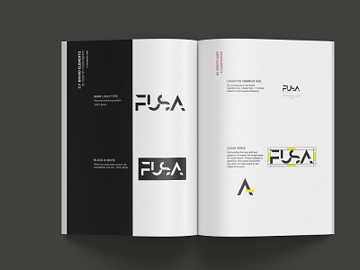 FUSA Brand Identity brandidentity branding branding and identity corporate design design designer logodesign logotype typography