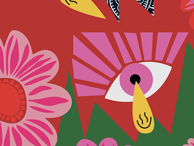 S branding design flowers identity illustration vector