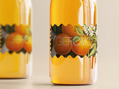 GEROMO label design design identity label logo