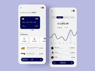 Wallet App by Robert Betancourt on Dribbble