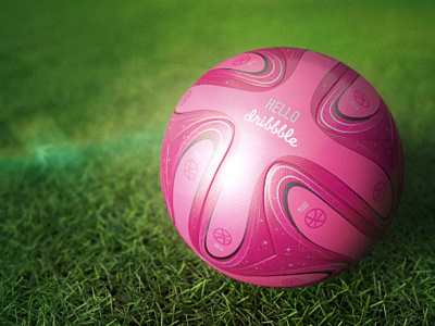 dribbble brazuca 3d ball berlin debut first shot graphic design soccer thank you