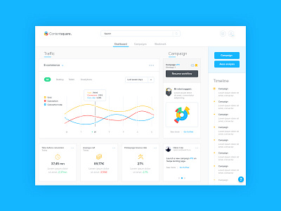 Dashboard CS analytics clean dashboard data design friendly interface metrics product ui ux web