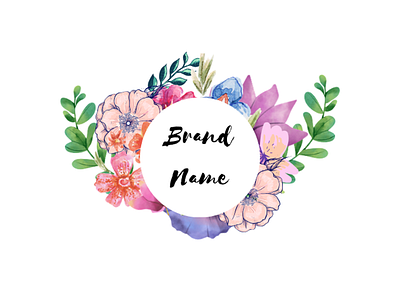 Selene's Logos - Floral Bouquet Logo