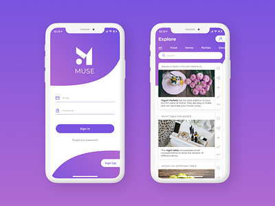 Muse App Design