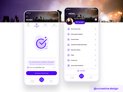 Music App Designed for a Client clean illustration light theme minimal minimal ui product design ui ui design user interface userflow ux ux design white