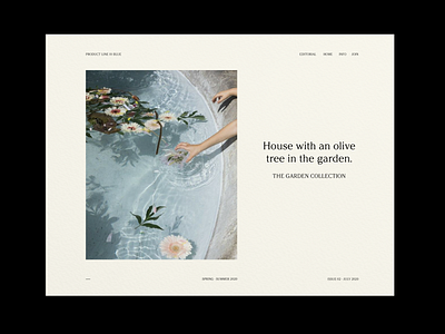 The Garden Collection - Visual Identity art art direction brand identity branding colour scheme communication composition design elegant graphic layout minimal modern modern design photography typography visual visual design visual identity