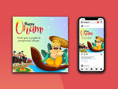 Onam socialmedia poster