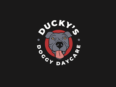 Dog Daycare Logo animal logo branding graphic design logo typogaphy vector