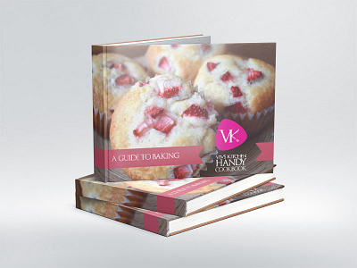 Viv's Kitchen Book Cover Concept baking cooking culinary food
