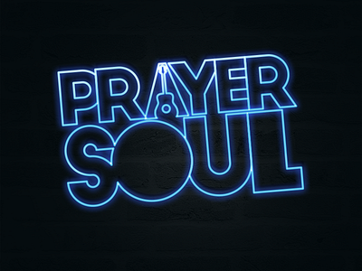 Prayer Soul Logo artist branding guitar jazz logo music neo soul rnb soul