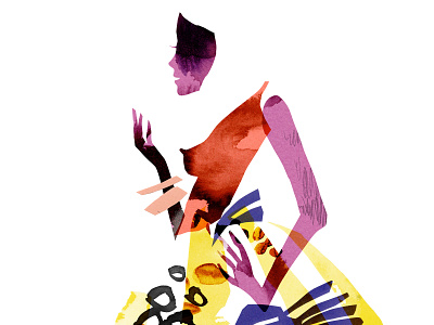 Fashion illustration illustration