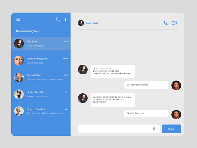 Daily UI Challenge #013 - Direct Message