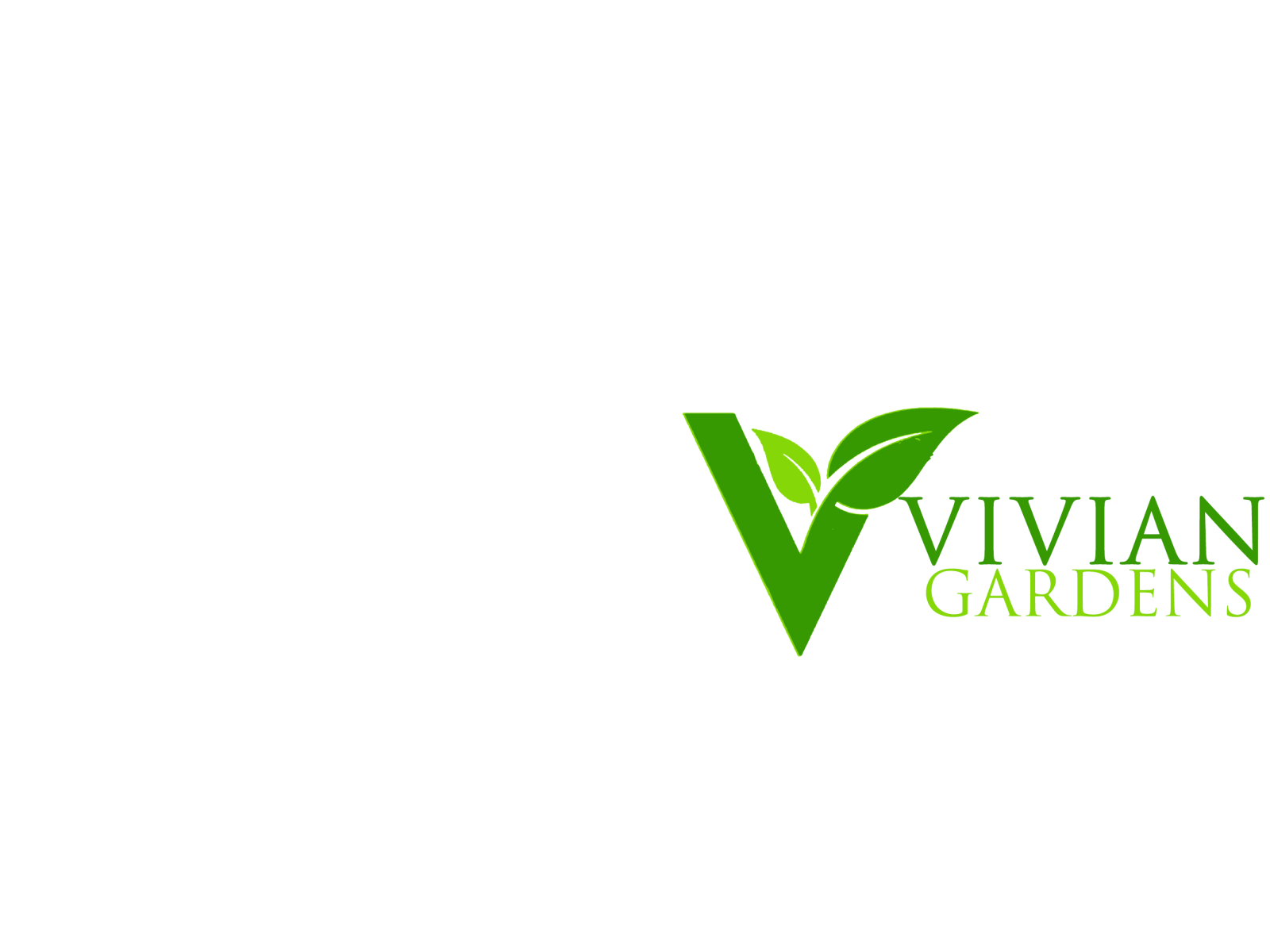 vivian gardens logo by Samuel Chibueze on Dribbble