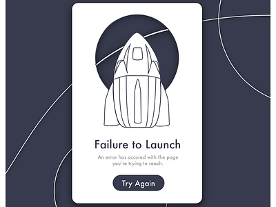 Launch Error State