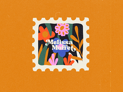 Melissa Moffet Stamp Illustration