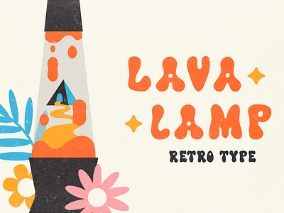 Lava Lamp Font