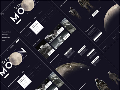 Ticket to the moon service booking concept creativity daily inspiration interaction minimal moon service space ticket travel ui uidesign uiux ux uxui web design website