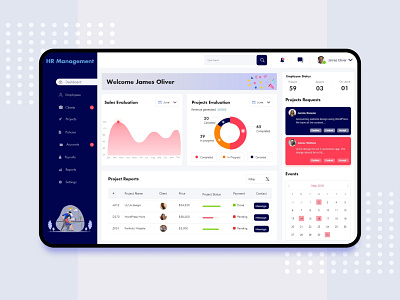 Project management Dashboard