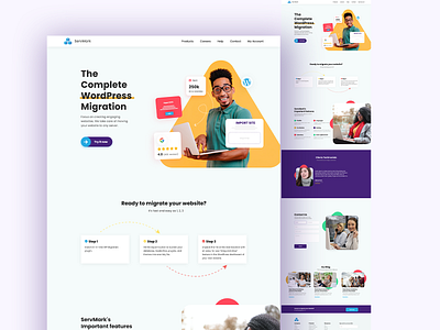 Digital product landing page landing page landing page design product design ui uidesign uiux ux design web design web ui website website design