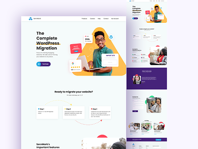 Digital product landing page