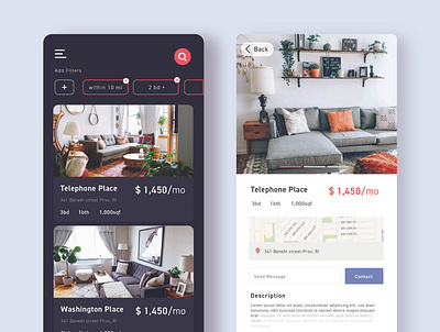 Housing Design airbnb branding card design cards ui catalogue design darkmode design designs housing lightmode minimal mobile ui ui uidesign uiux uiuxdesign uiuxdesigner ux uxdesign vector