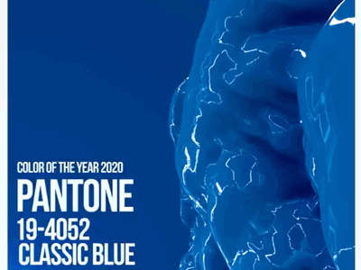 Pantone of the Year 2020 3d animation artwork motiongraphics
