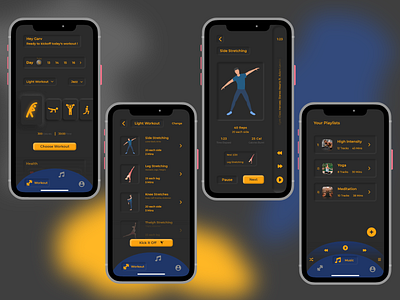 Gym App UI Design