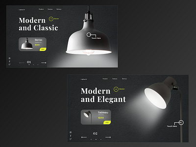 Luxury Lighting Product Page