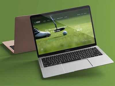 Golf Tours Morocco UI/UX Design app ui ux web design