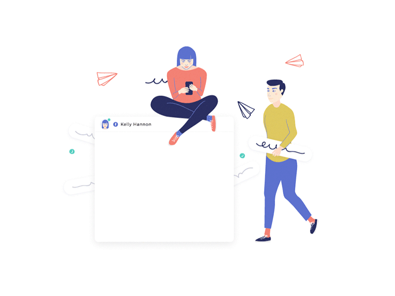 Chat Illustration By Vic Jercha On Dribbble