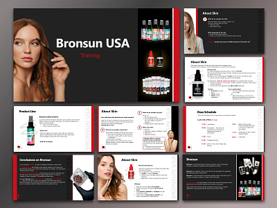 Presentation for the Beauty Masters Course adobe photoshop design pho powerpoint presentation webdesign