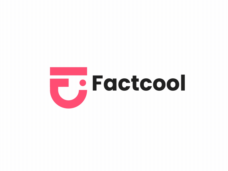 FACTCOOL Logo Animation 2d 2danimation aftereffects agency animated gif animation brand identity branding design f letter logo logo animation logos mark minimal minimalist logo modern logo motion graphics vector