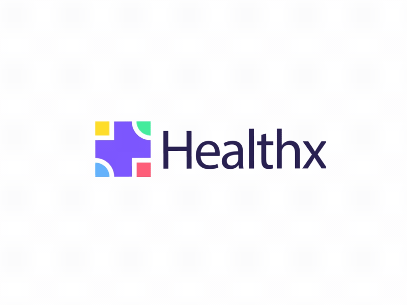 Healthx Logo animation 2d 2danimation aftereffects animated gif animation brand animation branding brands intro logo animation logo intro logo reveal motion graphics pre loader reveal typography
