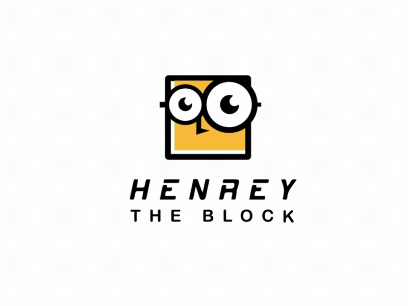 HENERY Logo Animation 2d 2danimation aftereffects animated gif animation branding design illustration logo logo animation logos morphing motion graphics