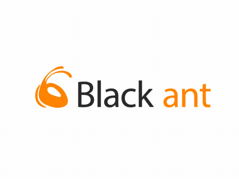 Black ant Logo Animation 2d 2danimation aftereffects animated gif animation design logo logo animation motion graphics