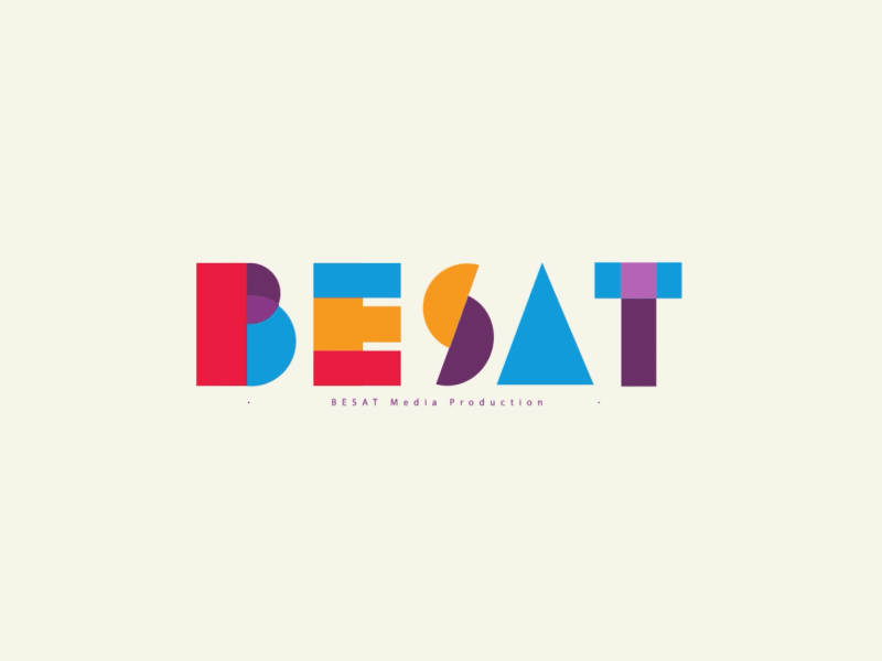 BESAT Logo Animation 2d 2danimation aftereffects animated gif animation design illustration logo logo animation motion graphics