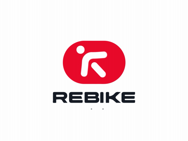 REBIKE logo animation 2d 2danimation aftereffects animated gif animation design illustration logo logo animation motion graphics
