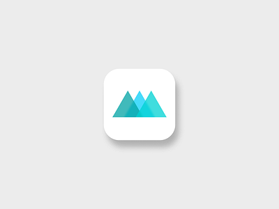 Path App app dailyui hiking hiking app icon logo mountains ui ux vector