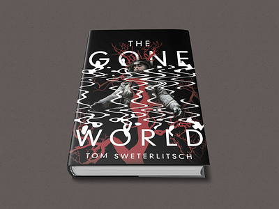 Gone World art book bookcover bookdesign design illustration texture vintage