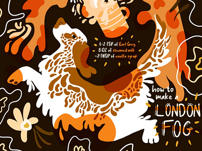 How To Make That: London Fog animal illustration design illustration london fog specialty coffee third wave coffee