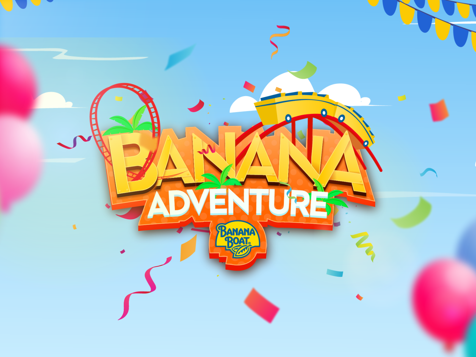 Banana Boat Game Logo by luis fonseca on Dribbble